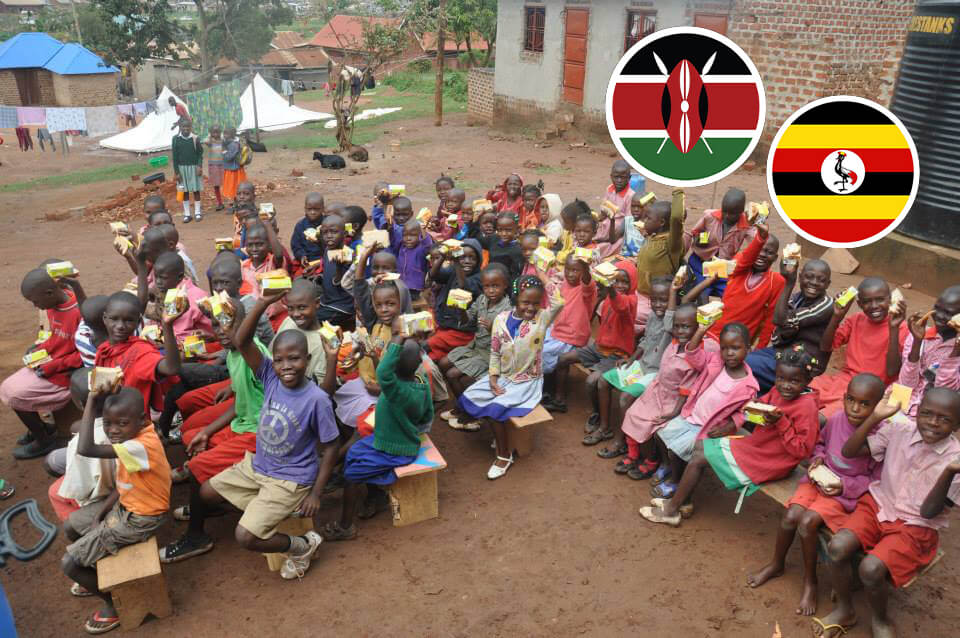 Kenya and Uganda
